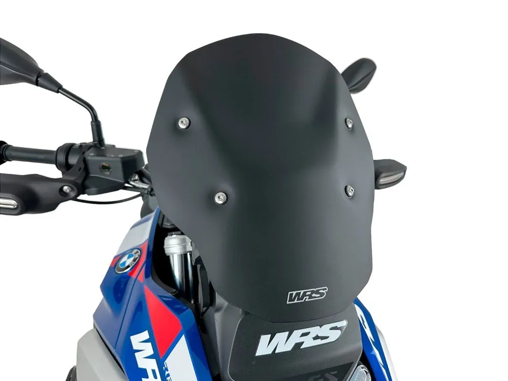 CUPOLINO ENDURO NO RADAR NERO OPACO WRS BMW R 1300 GS 2023-2026- Scelto Dai Clienti