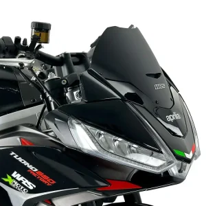 CUPOLINO SPORT NERO OPACO WRS APRILIA TUONO 660 2021-2026- Pagamento Sicuro