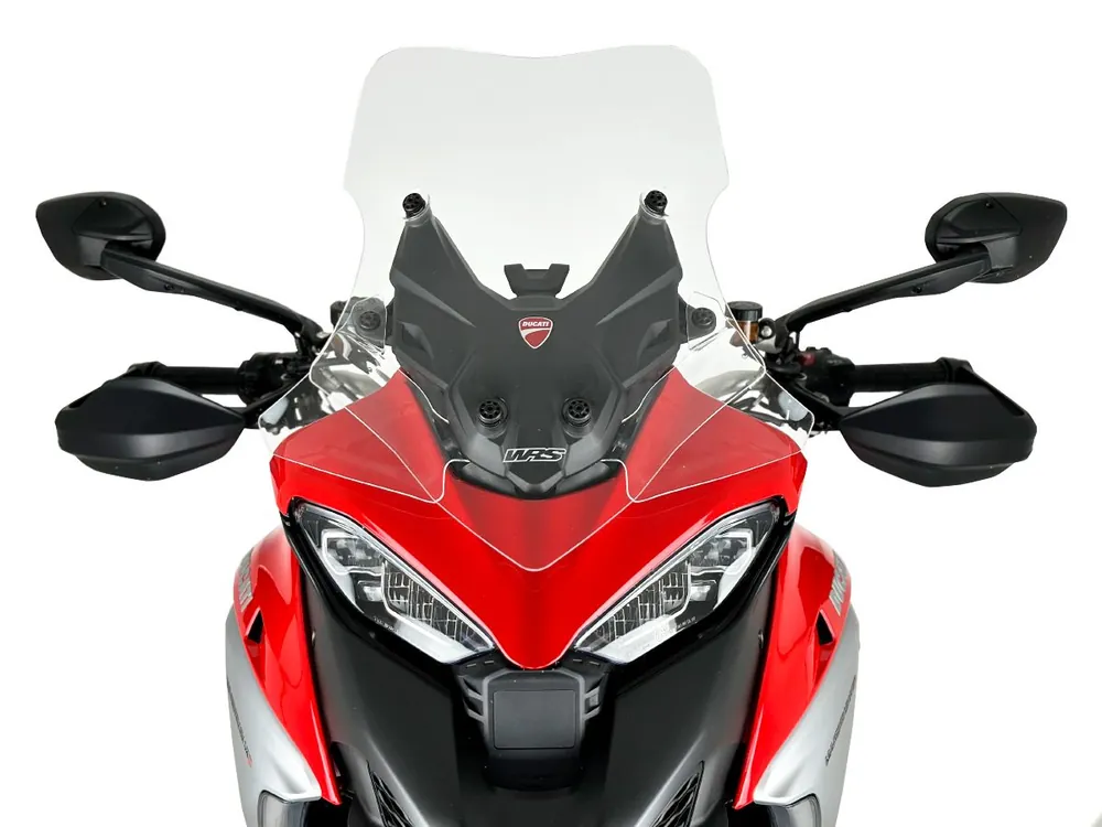 CUPOLINO STANDARD PLUS TRASPARENTE WRS DUCATI MULTISTRADA V4 / S / SPORT / RALLY / RS 2020-2026- Promozione Esclusiva