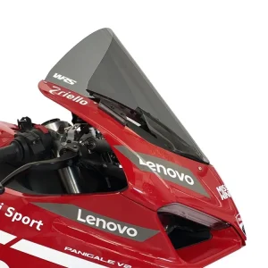 CUPOLINO RACE ALTO WRS FUME' SCURO +45MM DUCATI PANIGALE V2 2020-2024- Sconto