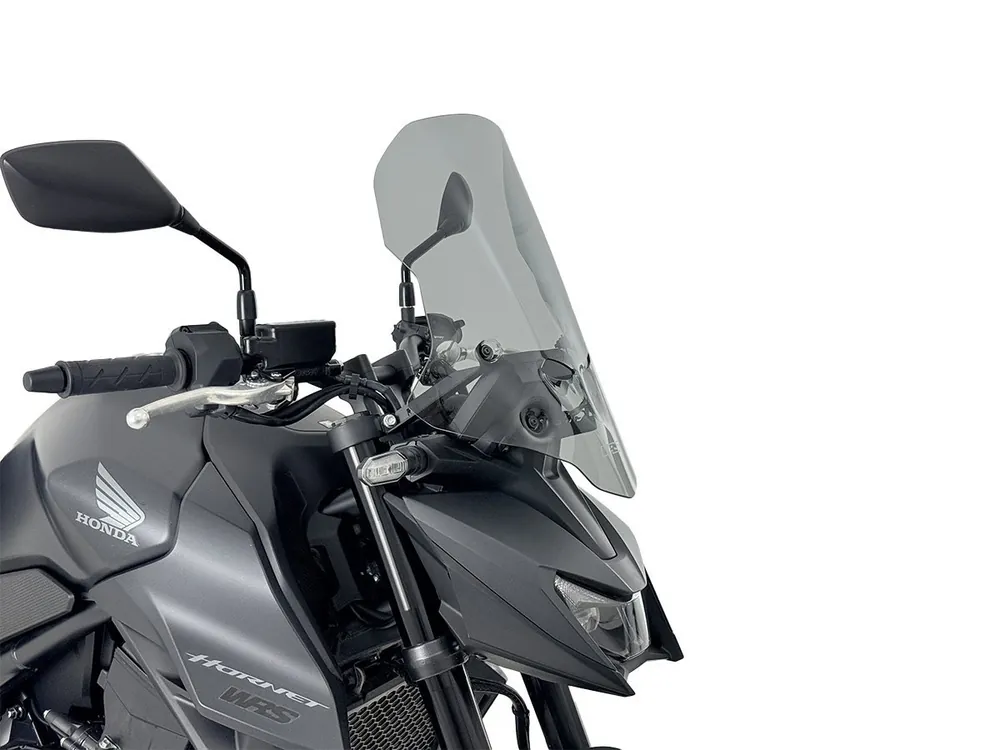 Must-Have CUPOLINO TOURING FUME' SCURO + TELAIETTO WRS HONDA HORNET 750 2025-2026-