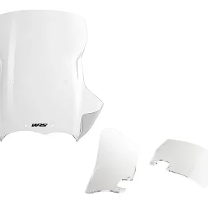 CUPOLINO WRS CAPONORD TRASPARENTE + DEFLETTORI BMW R 1200 GS / ADVENTURE 2004-12- Ultime Pezzi