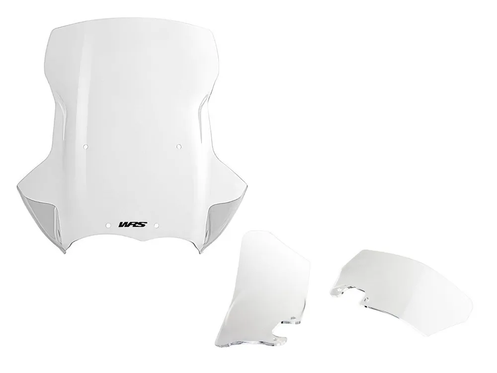 CUPOLINO WRS CAPONORD TRASPARENTE + DEFLETTORI BMW R 1200 GS / ADVENTURE 2004-12- Ultime Pezzi