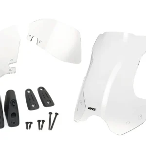 CUPOLINO TOURING TRASPARENTE WRS + DEFLETTORI + SUPPORTI BMW R 1150 GS NO 12V- Scelto Dai Clienti