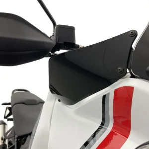 COPPIA DEFLETTORI ARIA LATERALI WRS NERO LUCIDO DUCATI DESERT X / RALLY / DISCOVERY 2022-2025- Prezzo Ridotto