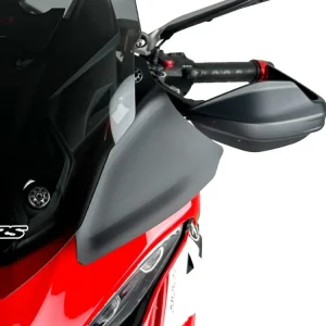 COPPIA DEFLETTORI WRS NERO OPACO DUCATI MULTISTRADA V4 PIKES PEAK 2022-2026 NUOVO- Promozione Esclusiva