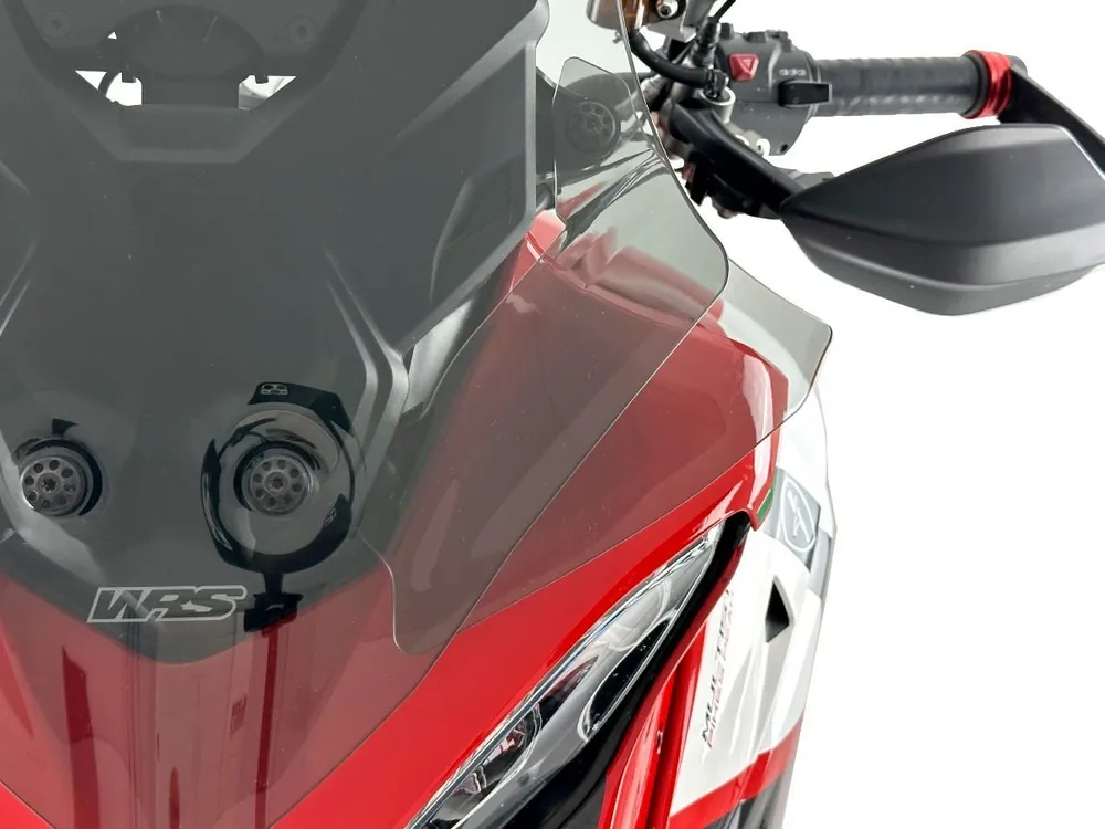 Offerta COPPIA DEFLETTORI WRS FUME DUCATI MULTISTRADA V4 PIKES PEAK 2022-2026 NUOVO-