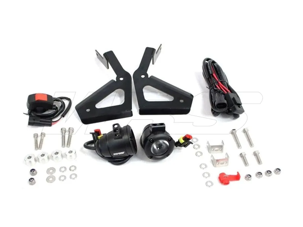 Prezzo Di Fabbrica KIT FARETTI LATERALI LED WRS NERO BMW R 1250 GS 2019-2023-