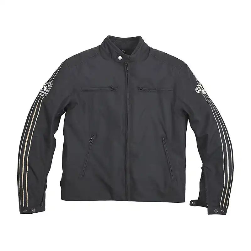 Sconto Giacca Helstons Ace Tissu nero-M