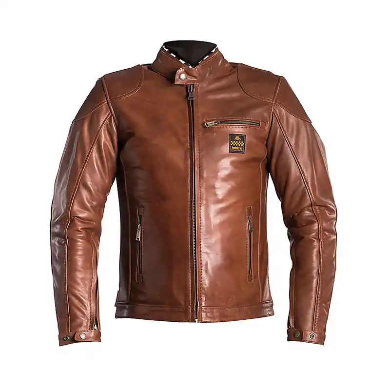 Acquista Ora Giacca pelle Helstons Road cammello-XL