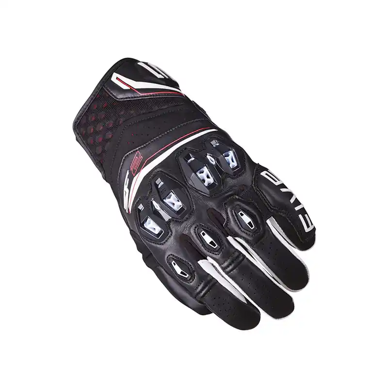 Guanti Five SF2 Evo nero bianco rosso-S Spedizione Gratuita
