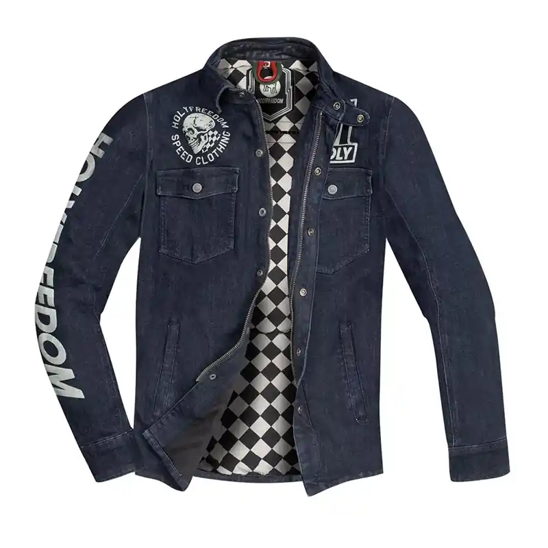 Giacca Holyfreedom Genoa Stampato blu-S Subito Disponibile