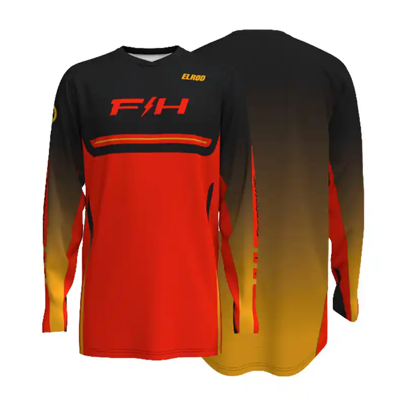 Maglia Fasthouse Elrod React rosso-M Prezzo Scontato