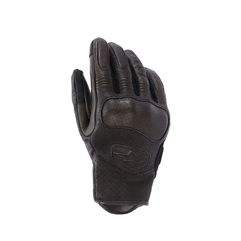 Guanti Pelle Alpinestars Mustang V3 marrone-S Spedito Oggi