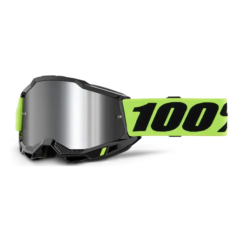 Maschera 100% Accuri 2 Junior giallo argento- Affare