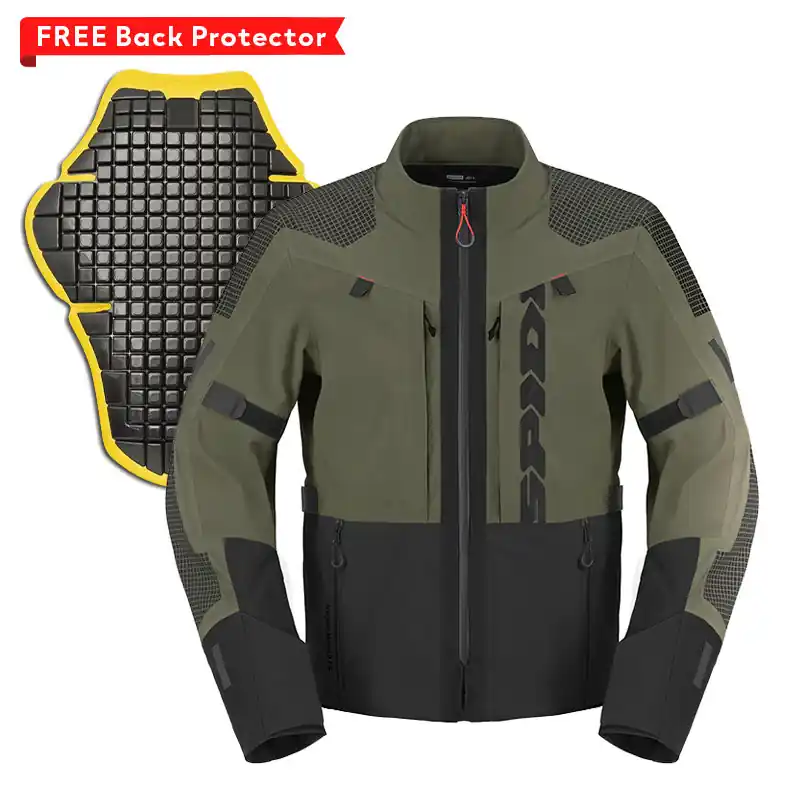 Giacca Spidi Frontier Pro H2Out verde-S Di Tendenza