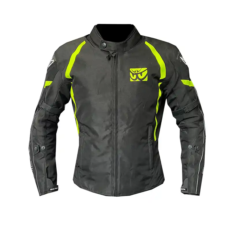 Giacca Donna Berik Nylon nero giallo-38 Promozione Esclusiva