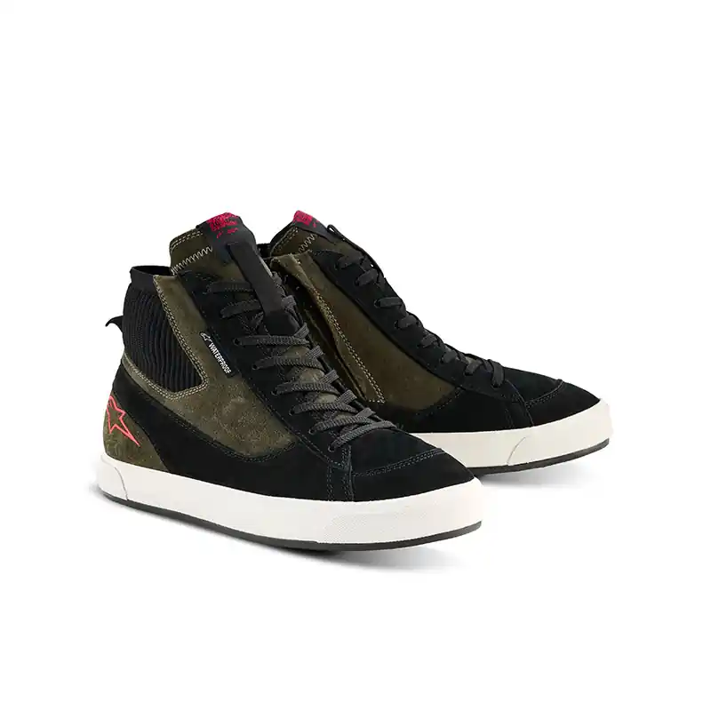 Prezzo Di Fabbrica Scarpe Alpinestars Stated Waterproof verde-10