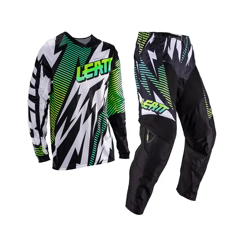 Completo Leatt Ride Kit Moto 3.5 teal-XS Economico