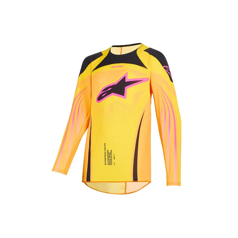 Miglior Prezzo Maglia Alpinestars Youth Supertech Nomur arancio-L