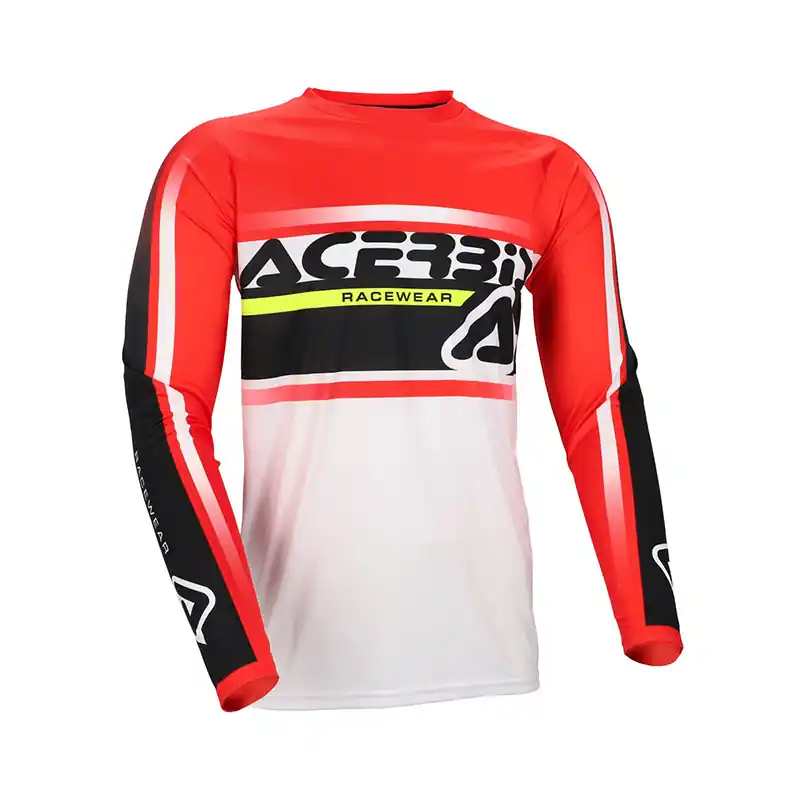 Prezzo Di Fabbrica Maglia Acerbis Mx Linear Lugo rosso bianco-S