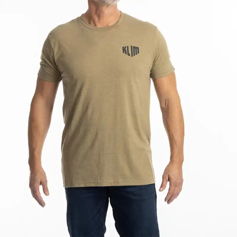 Solo Oggi Maglia Klim Full Throttle Tri-Blend marrone-XL