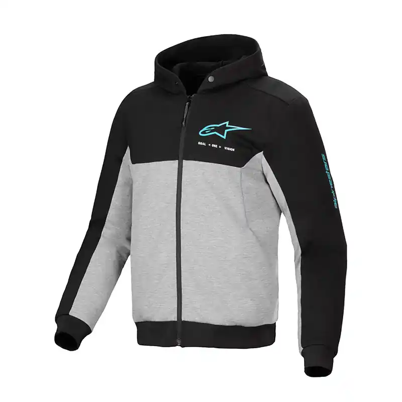 Super Prezzo Felpa Alpinestars Chrome V2 Sport turquoise-S