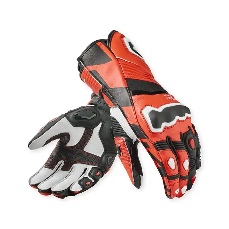 Guanti Rev'it Jerez 4 rosso fluo-M Occasione Imperdibile