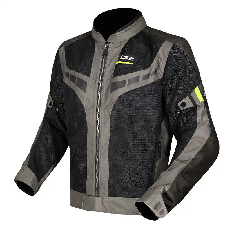 Miglior Prezzo Giacca LS2 Garda Air verde giallo-S