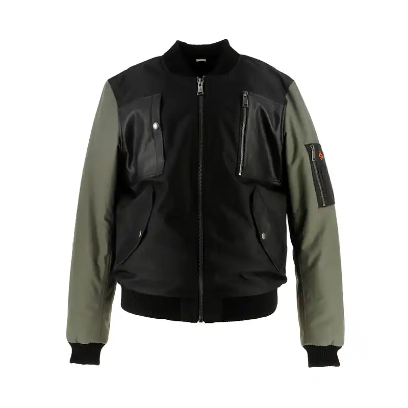 Giacca Helstons H-Bomb nero kaki-S Prezzo Basso