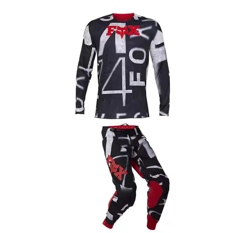 Completo Fox 360 Seventy4 rosso-L-34 Di Tendenza