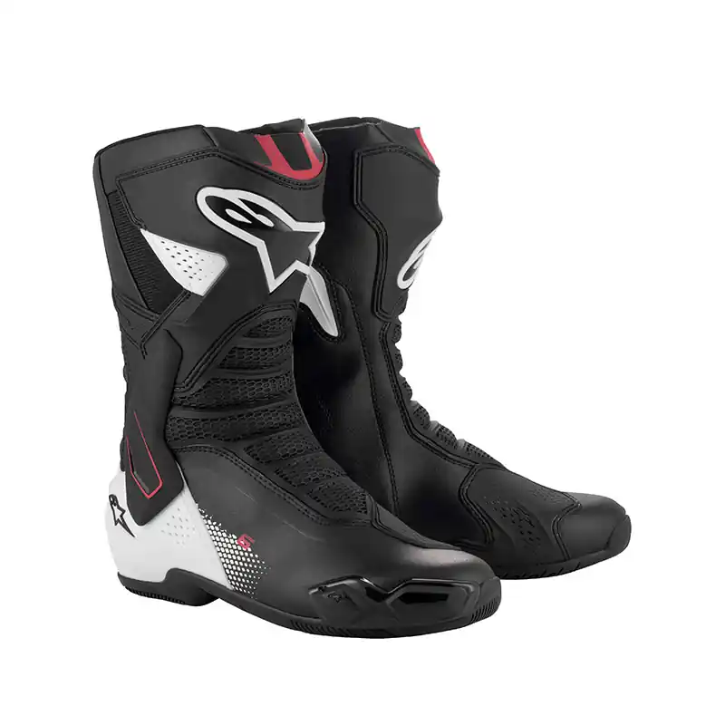 Ultimissimo Modello Stivali Alpinestars SMX-6 V3 bianco rosso-50