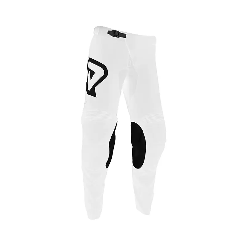 Pantaloni Acerbis MX Track Inc bianco nero-34 Prezzo Di Fabbrica