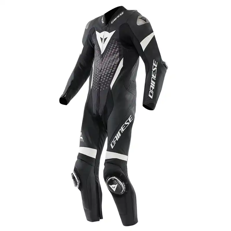 Tuta Dainese Laguna Seca 6 Perforated S/T nero-46T Sconto