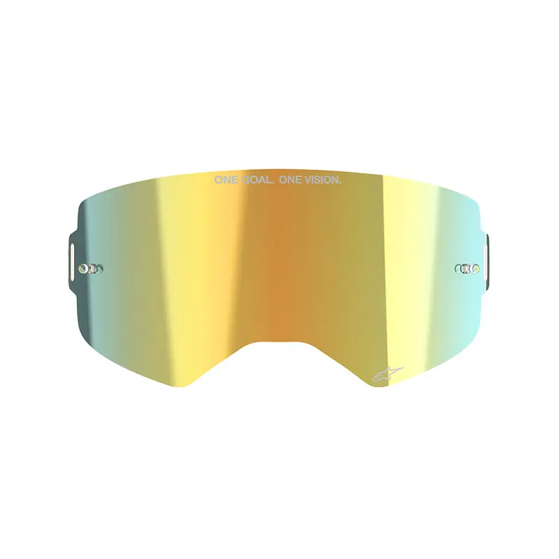Esclusivo Lente Alpinestars Supertech specchiato oro-