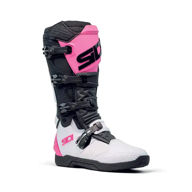Stivali Sidi X Power SC bianco nero rosa-40 Ultimissimo Modello