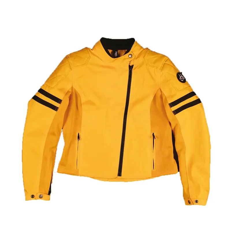 Promozione Esclusiva Giacca Donna Helstons KS 50 Air Tissu Mesh giallo-XL