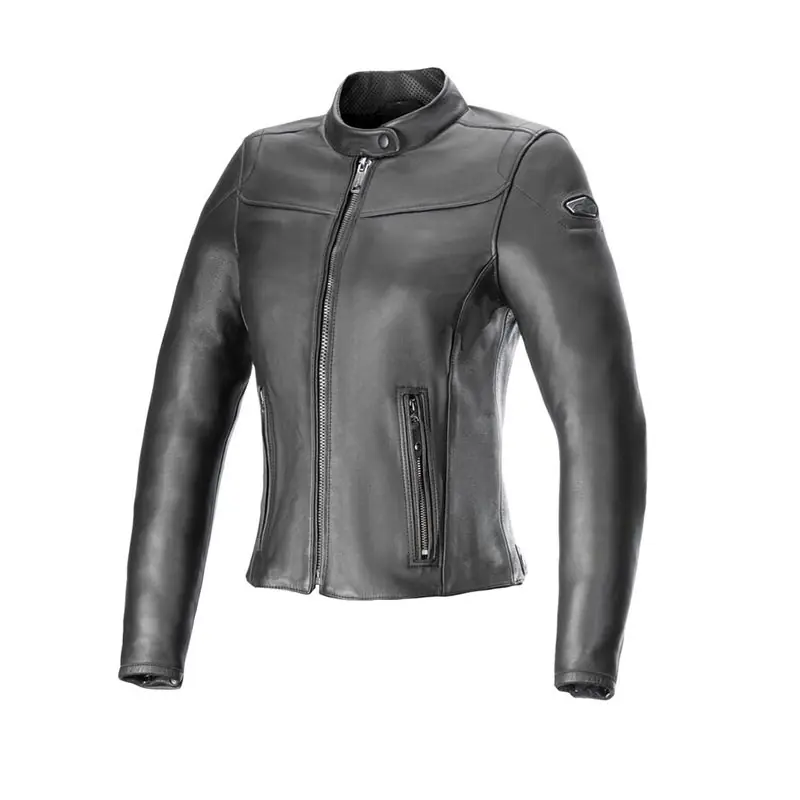 Ultimissimo Modello Giacca Pelle Donna Alpinestars Tory nero-XS