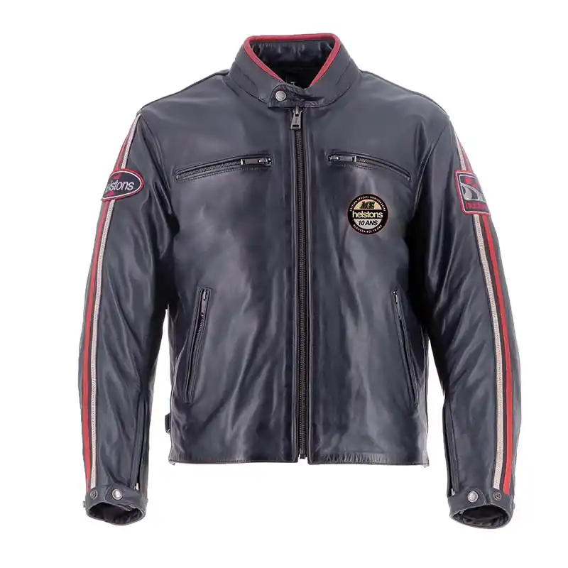 Di Tendenza Giacca Helstons Ace 10 blu-S