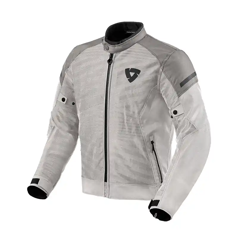 Giacca Rev'It Torque 2 H2O argento grigio-XL Ultima Occasione