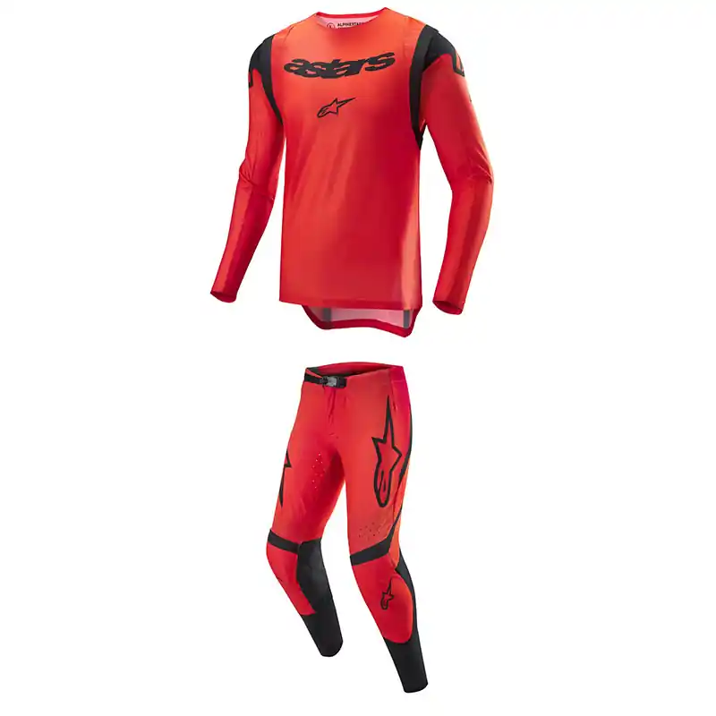 Compra Adesso Completo Alpinestars Supertech LE Ember rosso fluo-S-30