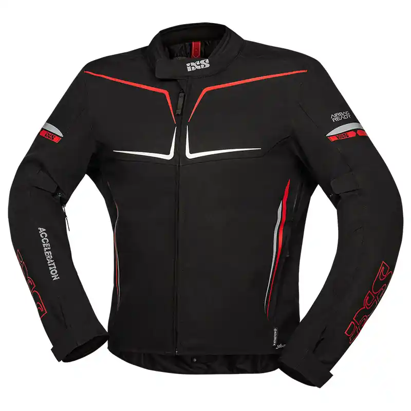 Più Venduto Giacca Ixs TS-Pro-ST Plus nero rosso bianco-S