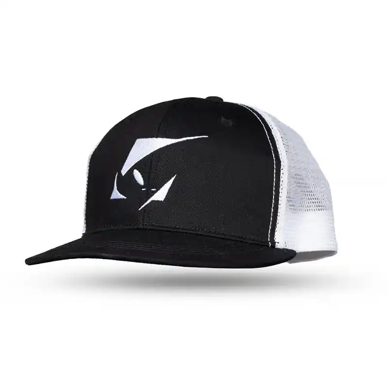 Soddisfatti O Rimborsati Cappellino Ufo Plast Logo nero bianco-