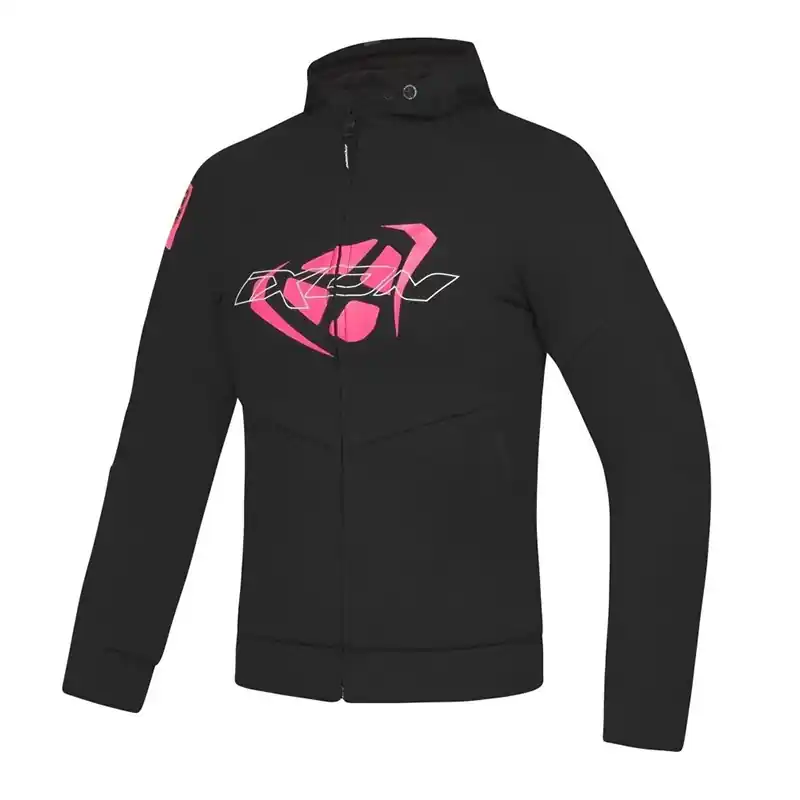 Nuovo Arrivo Felpa Donna Ixon Touchdown nero rosa-S