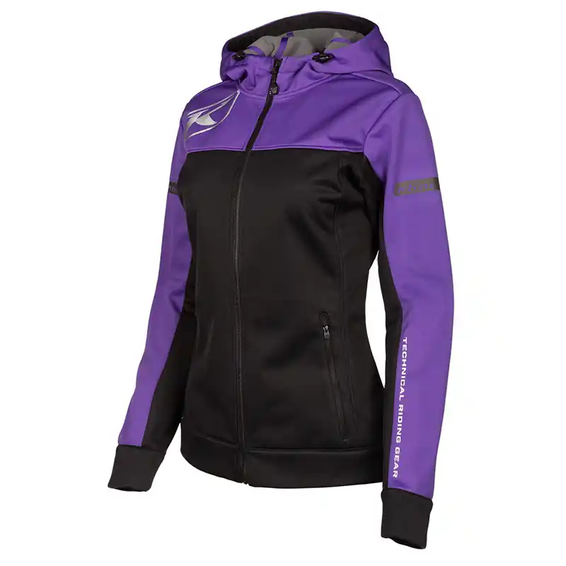 Maglia Bimbo Klim Evolution Hoodie Youth viola-XL Esclusivo