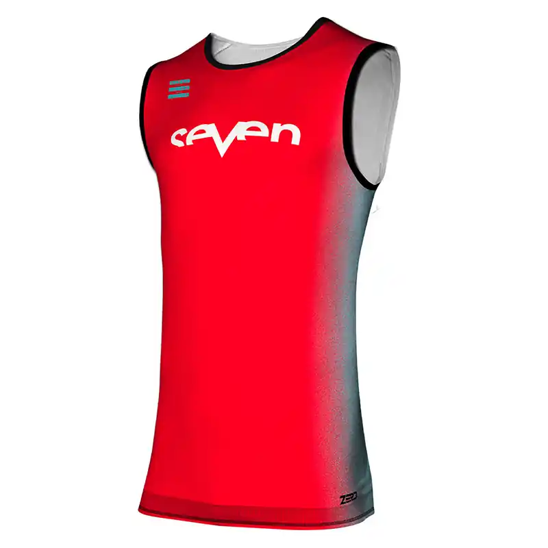 Compra Oggi Stesso Maglia Seven MX Zero Dissolve rosso-L