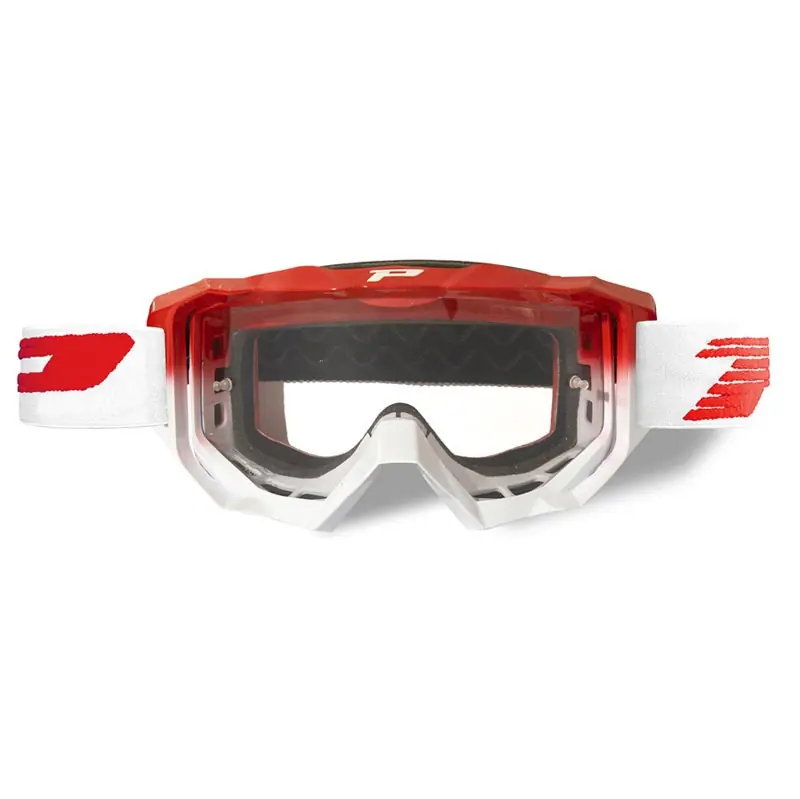 Maschera Progrip 3200 Light Sensitive rosso bianco- Prezzo Ridotto