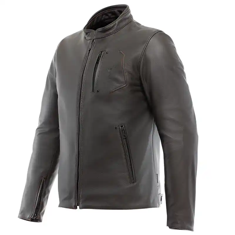 Solo Oggi Giacca Pelle Dainese Fulcro marrone-48