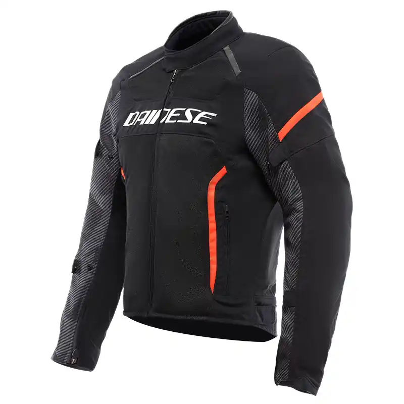 Promozione Esclusiva Giacca Dainese Air Frame 3 nero rosso fluo-44