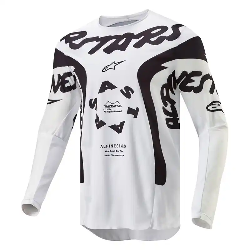 Maglia Alpinestars Racer Hana 2024 bianco-L Scelto Dai Clienti